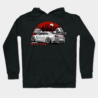 Nissan GTR R35, GT-R, JDM Car Hoodie